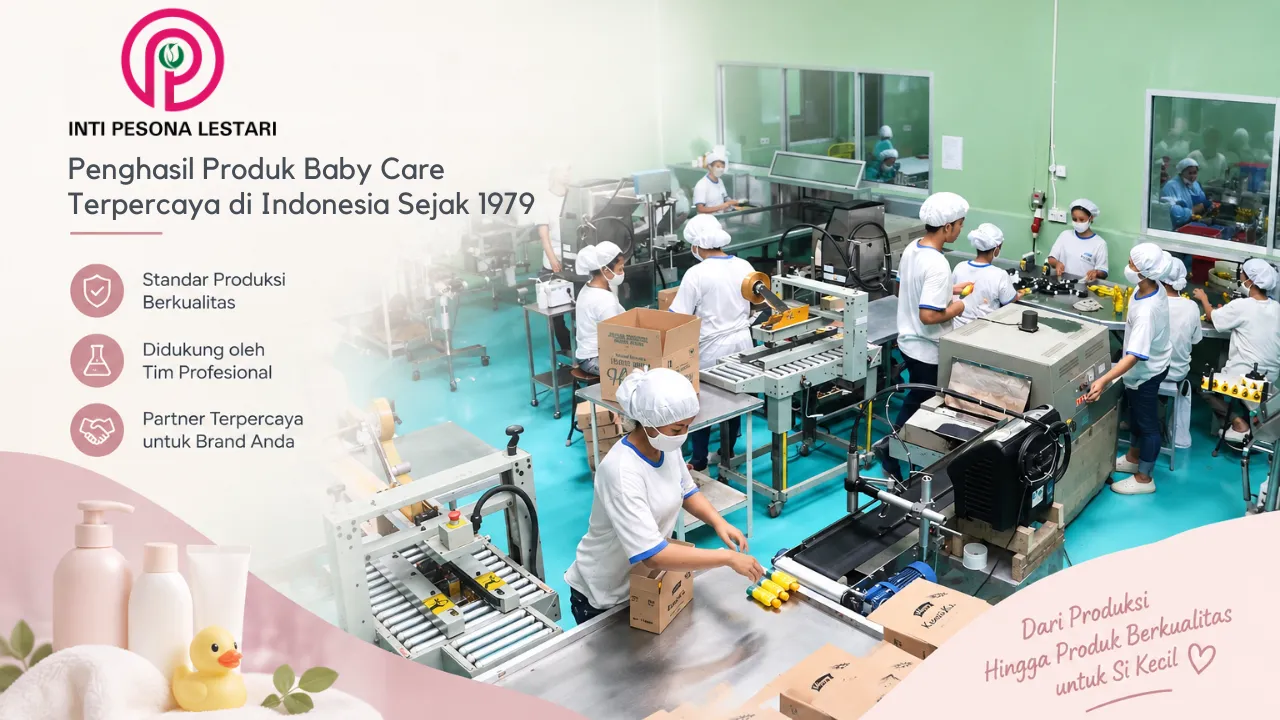 Inti Pesona Lestari : Penghasil Produk Baby Care Berkualitas sejak 1979